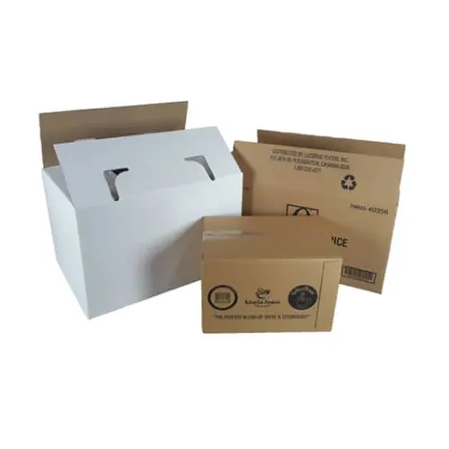 علب كرتون مموج مخصصة